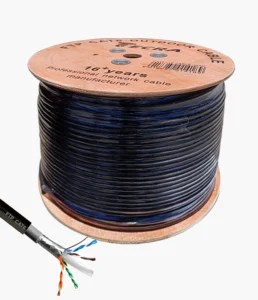 Bobina Cable Red FTP Cat6 Exterior Blindado Triple Chaqueta 305M