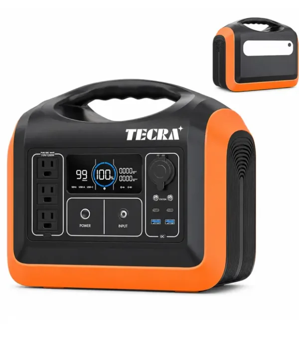 Estación de Energía Portátil TECRA 1200W LiFePO4 110V