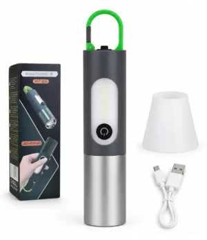 Linterna Led Tecra 001 Linterna LED Multifuncional Recargable XST-836 con Carga USB Tipo C