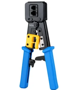 Ponchadora Crimpadora RJ45 RJ11 RJ12 Passthrough Tipo Pinza T3