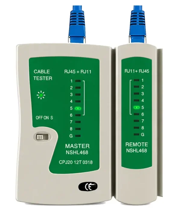 tester rj 45 001 Tester de Cable de Red RJ45 y RJ11 con Unidad Remota NSHL468